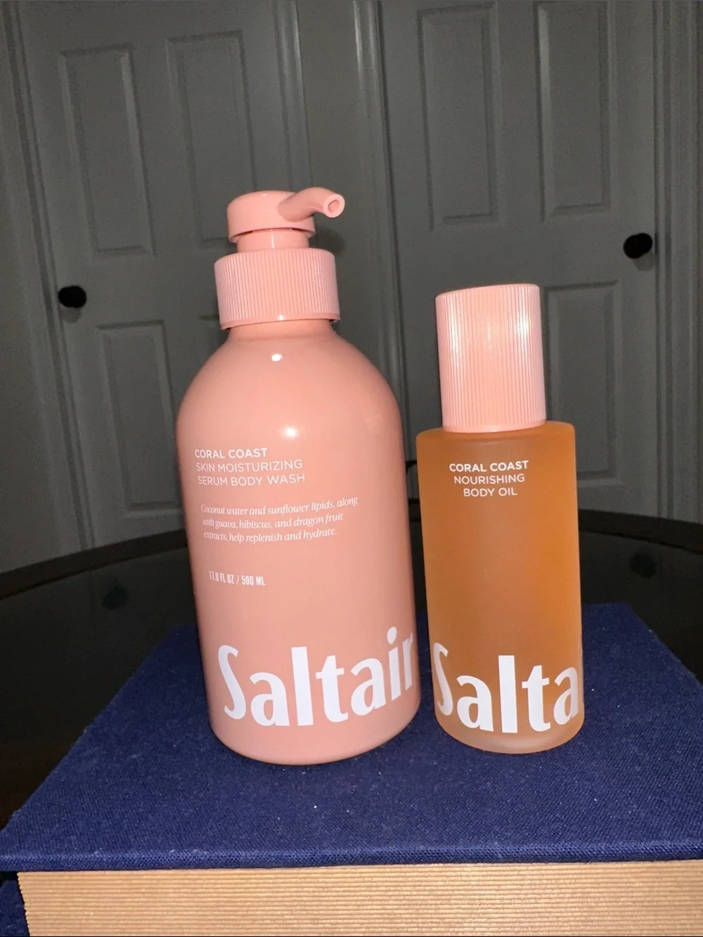 Saltair Coral Coast Ritual Set - Serum Body Wash & Oil